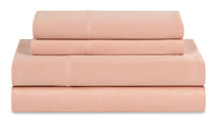 Ensemble de draps Dri-TecMD BEDGEARMD 4 pièces pour grand lit - rose cendré