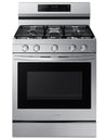 Cuisinière intelligente à gaz amovible Samsung de 6 pi³ avec friture à air - acier inoxydable - NX60A6711SS/AA