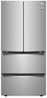  Réfrigérateur mince LG de 19 pi³ à portes françaises de profondeur comptoir - LRMNC1803S 