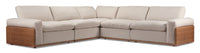  Sofa sectionnel Avalon 5 pièces - taupe 