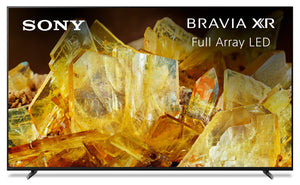 Téléviseur DEL Bravia XR de SONY UHD 4K de 55 po à 120 Hz à matrice complète avec HDR, IMAX Enhanced, MotionflowMC XR et Google TVMC (XR55X90L)