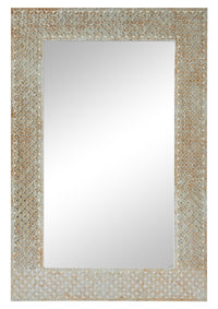  Miroir brun en mosaïque - 24 po x 36 po 