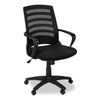 Chaise de bureau Felton de 24 po de calibre commercial - mailles noires