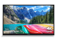  Téléviseur intelligent DEL Furrion AuroraMD de série Full Sun UHD 4K de 65 po à 60 Hz pour l’extérieur avec HDR10 et rés…