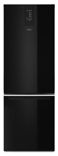  Réfrigérateur Whirlpool de 12,9 pi³ et de 24 po à congélateur inférieur - noir - WRB533CZJB