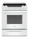 Cuisinière électrique Whirlpool de 4,8 pi³ avec autonettoyage - blanche - YWEE515S0LW