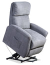 Fauteuil basculeur à inclinaison électrique Ruben en chenille - gris