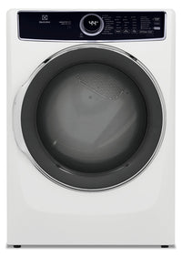  Sécheuse à gaz Electrolux de 8 pi³ avec vapeur - blanche - superposable - ELFG7537AW