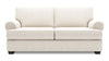 Sofa personnalisable Roll de Sofa Lab de 76 po de format condo fabriqué au Canada en tissu de chenille beige Luxury Sand 