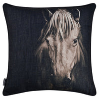  Coussin décoratif cheval mystique - brun 