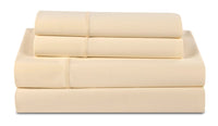 Ensemble de draps Dri-TecMD BEDGEARMD 4 pièces pour grand lit - champagne