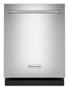 Lave-vaisselle encastré KitchenAid de 24 po et de 39 dBA avec commandes sur le dessus - acier inoxydable avec fini PrintShieldMC - KDTF924PPS