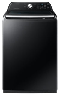  Laveuse Samsung à chargement par le haut de 5,4 pi³ - acier inoxydable noir - WA46CG3505AVA4