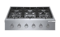  Surface de cuisson à gaz Bosch de série 800 de 36 po à 6 brûleurs– RGM8658UC 