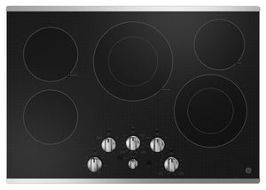 Surface de cuisson électrique GE de 30 po à 5 éléments - acier inoxydable - JEP5030STSS