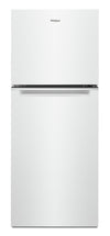 Réfrigérateur Whirlpool de 11,6 pi³ et de 24 po à congélateur supérieur - blanc - WRT112CZJW