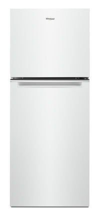  Réfrigérateur Whirlpool de 11,6 pi³ et de 24 po à congélateur supérieur - blanc - WRT112CZJW