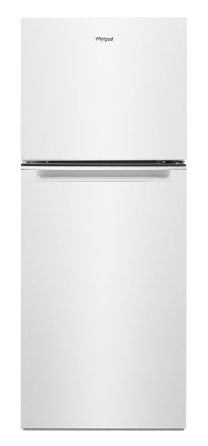 Réfrigérateur Whirlpool de 11,6 pi³ et de 24 po à congélateur supérieur - blanc - WRT112CZJW