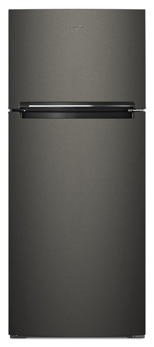 Réfrigérateur Whirlpool de 18 pi³ et de 29,9 po à congélateur supérieur - acier inoxydable noir - WRT518SZKV