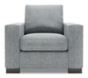 Fauteuil Track de la collection Sofa Lab - Luna Pewter