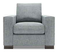  Fauteuil Track de la collection Sofa Lab - Luna Pewter 