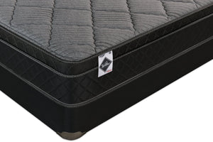 Ensemble matelas à Euro-plateau dans une boîte Aspen de Springwall pour lit simple