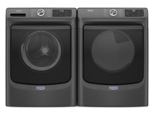 Laveuse à chargement frontal de 5,5 pi³ et sécheuse à électrique de 7,3 pi³ avec Extra Power de Maytag