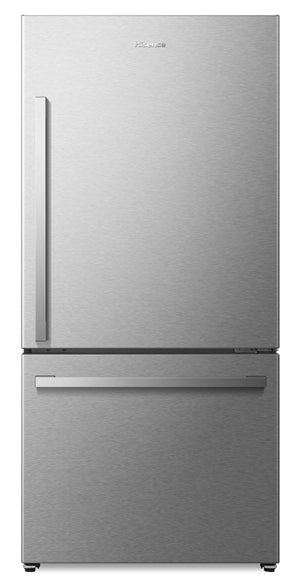 Réfrigérateur Hisense de 22,3 pi³ et de 31,3 po à congélateur inférieur - acier inoxydable - RB22A2FSE