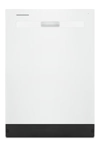  Lave-vaisselle encastré Whirlpool de 24 po et de 55 dBA avec commandes sur le dessus - blanc - WDP56…