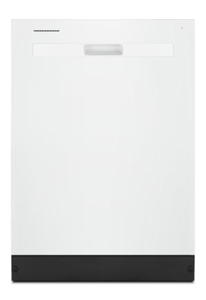 Lave-vaisselle encastré Whirlpool de 24 po et de 55 dBA avec commandes sur le dessus - blanc - WDP560HAMW