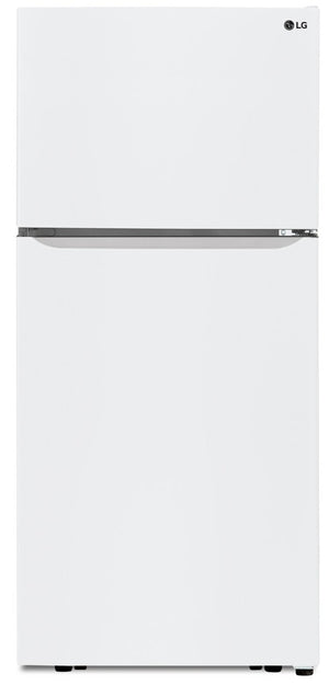 Réfrigérateur LG de 20 pi³ et de 30 po à congélateur supérieur - blanc - LTCS20020W