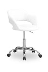 Chaise de bureau Graeme de 22,5 po - blanche