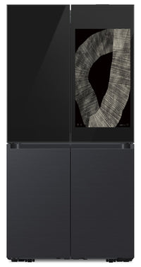  Réfrigérateur Bespoke Flex de Samsung de 23 pi³ à 4 portes avec portail Family Hub+ - RF23CB99008MAC  