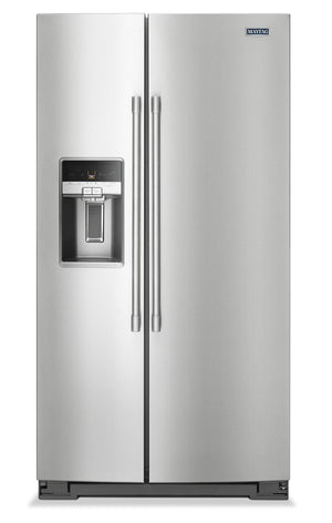 Réfrigérateur Maytag de 21 pi³ et de 38,1 po à compartiments juxtaposés - acier inoxydable résistant aux traces de doigts - MSC21C6MFZ