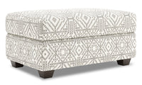  Pouf Trunk Sofa Lab - Greystone 