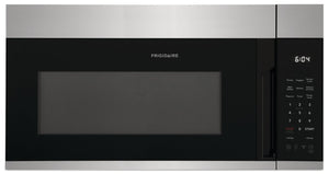 Four à micro-ondes à hotte intégrée Frigidaire de 1,8 pi³ avec cuisson par capteur et options de cuisson préréglées - acier inoxydable - FMOW1852AS