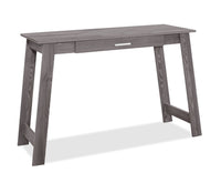 Bureau Kristina de 42 po avec tiroir - gris