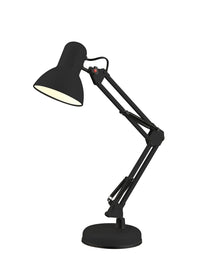 Lampe de travail et de bureau Adrian de 24 po noire