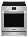 Cuisinière à induction Frigidaire Professional de 6,2 pi³ avec convection totale et surface de cuisson facile à nettoyer - acier inoxydable Smudge-ProofMD - PCFI308CAF