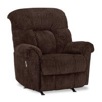  Fauteuil berçant à inclinaison électrique 8527 en chenille - fighter marron 