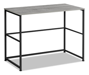 Bureau Luca de 40 po - gris