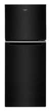 Réfrigérateur Whirlpool de 11,6 pi³ et de 24 po à congélateur supérieur - noir - WRT112CZJB