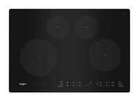  Surface de cuisson à induction Whirlpool de 31 po à 4 éléments - noire - WCI55US0JB