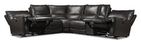  Sofa sectionnel à inclinaison électrique Lexington 6 pièces - gris 