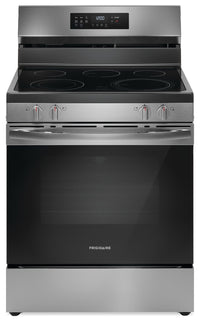  Cuisinière électrique Frigidaire de 5,3 pi³ avec friture à air et cuisson par convection - acier ino…