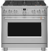 Cuisinière intelligente hybride Café de 5,7 pi³ avec convection européenne véritable et grilles autonettoyantes - acier inoxydable - C2Y366P2TS1