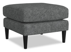 Pouf modulaire BLOK en tissu - acier