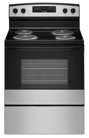 Cuisinière électrique Amana de 4,8 pi³ - acier inoxydable - YACR4303MMS