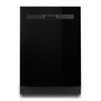  Lave-vaisselle encastré Whirlpool de 24 po et de 55 dBA avec commandes sur le dessus - noir - WDP540…