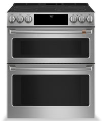  Cuisinière intelligente électrique Café de 6,7 pi³ avec convection européenne véritable - acier inox…